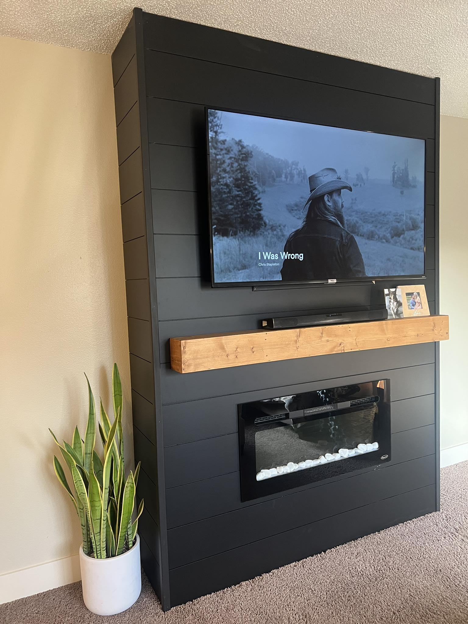 Fireplace installation